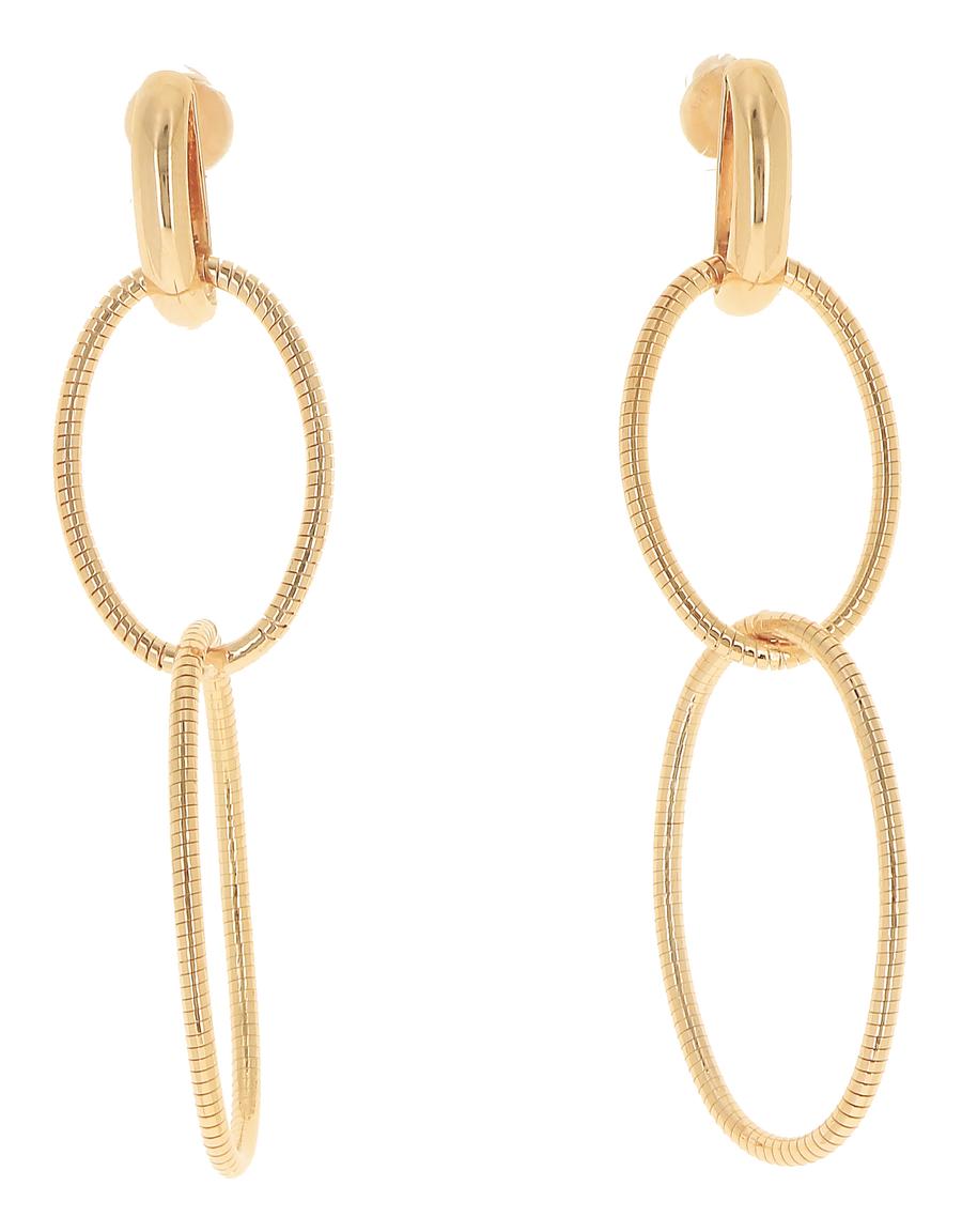 Pesavento DNA Yellow Vermeil Dangle Earrings