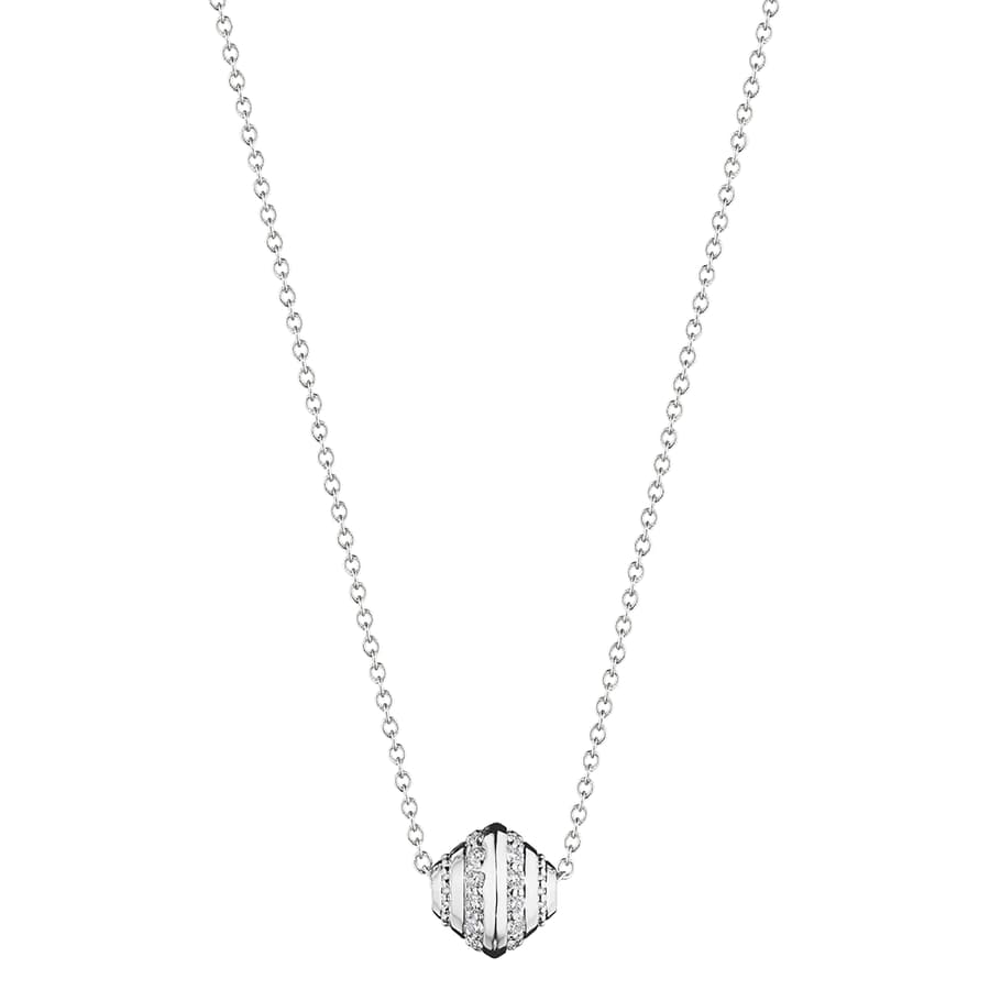 Verragio Diamond 18K Polished White Gold Pendant Necklace