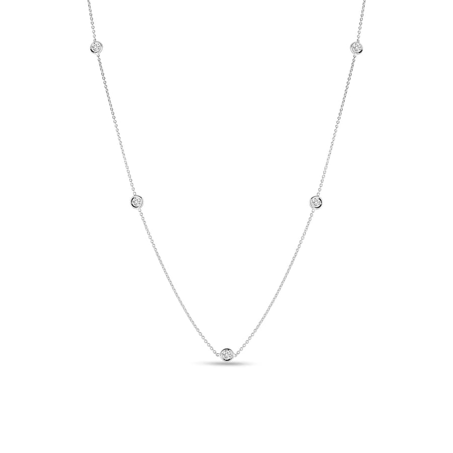 Roberto Coin Diamond Station Necklace