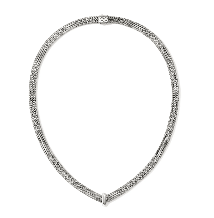 John Hardy Silver Sterling Silver Chain Necklace