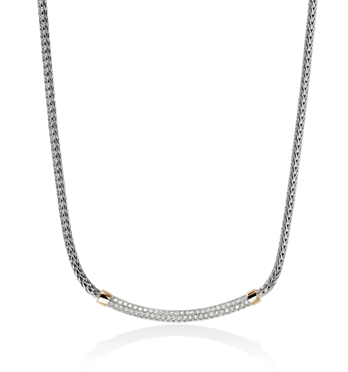 John Hardy Classic Chain Diamond Fashion Pendant