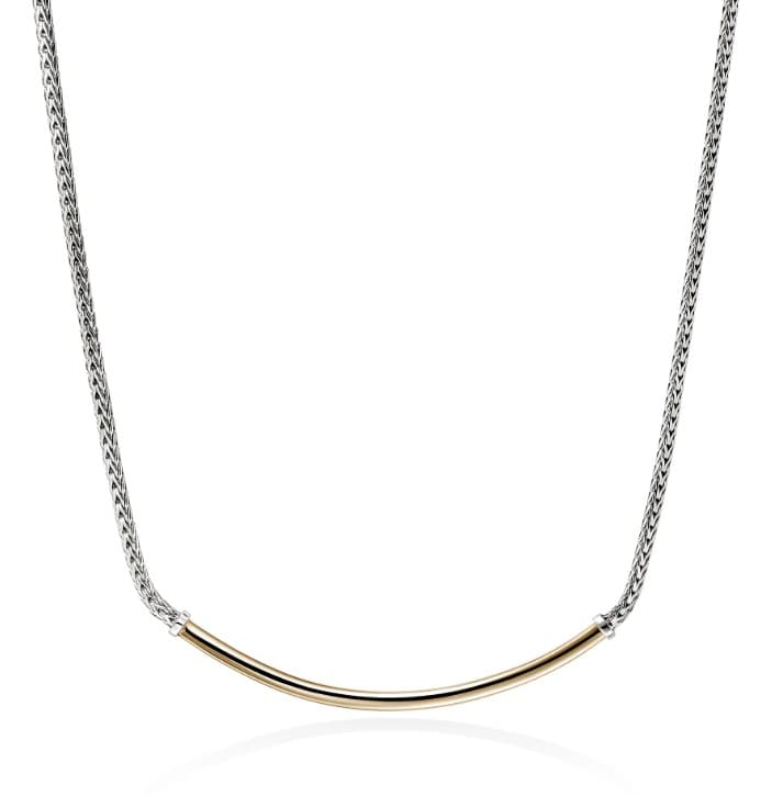 John Hardy 14K Polished Two-Tone Sterling Silver Chain Necklace