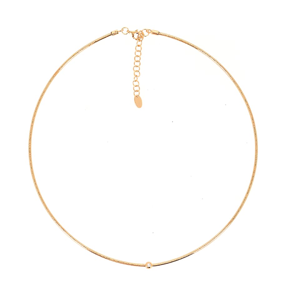 Pesavento DNA Diamond Station Necklace