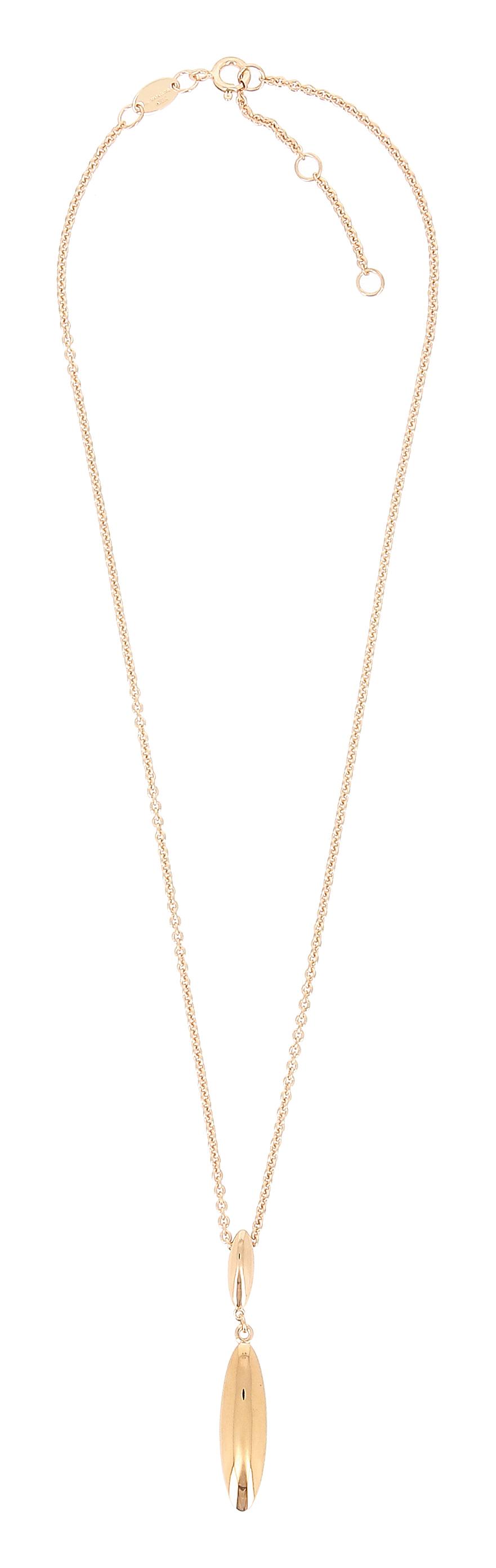 Pesavento Elegance 18K Polished Yellow Vermeil Drop Necklace