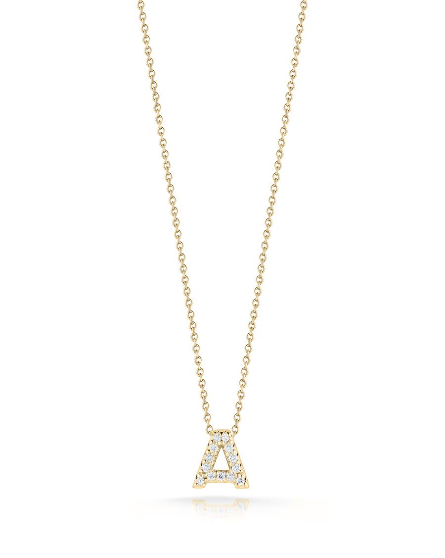Roberto Coin Tiny Treasures Diamond Pendant Necklace