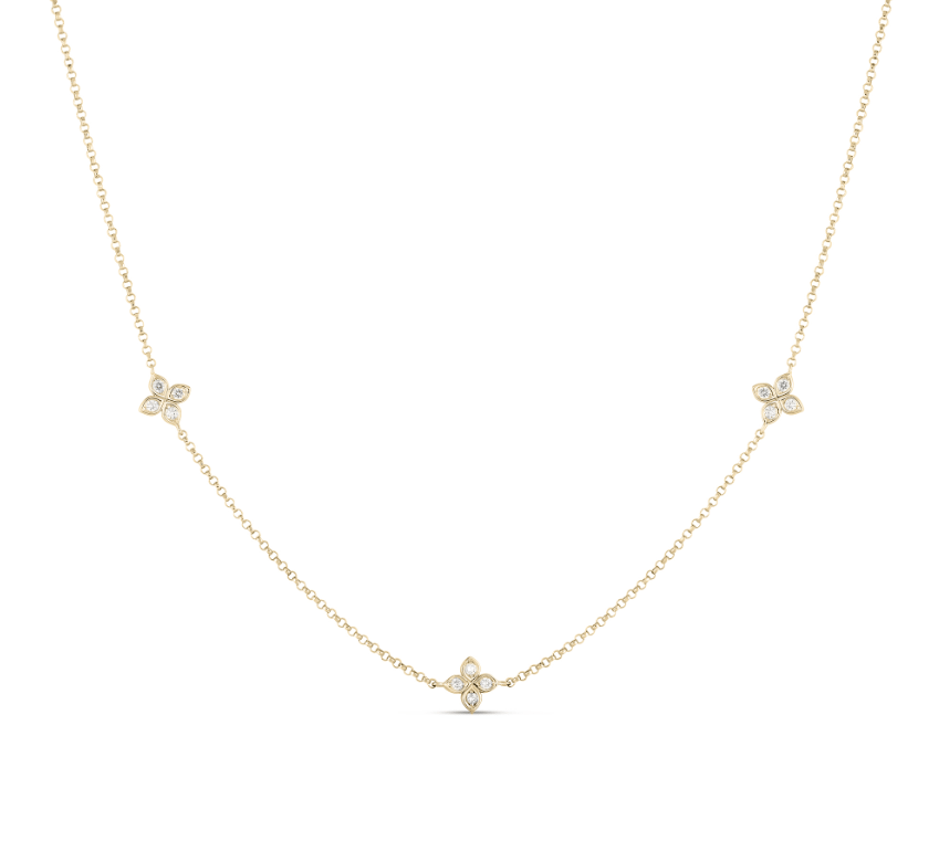 Roberto Coin Diamond Station Necklace