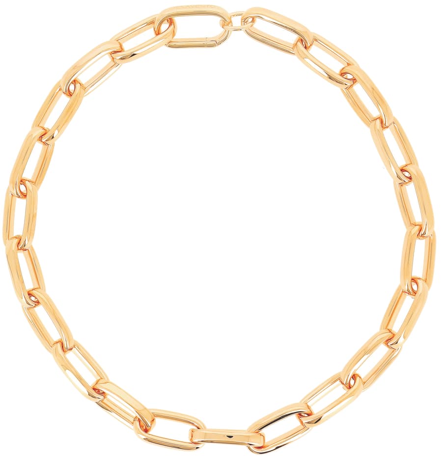 Pesavento Timeless 18K Polished Yellow Vermeil Chain Necklace