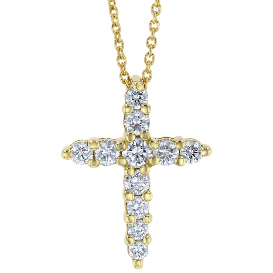 Roberto Coin Tiny Treasures Diamond Pendant Necklace