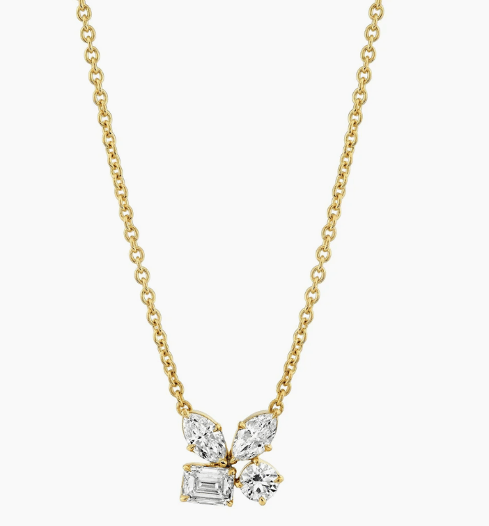 Michael M Diamond 950PTK Polished White Platinum Chain Necklace