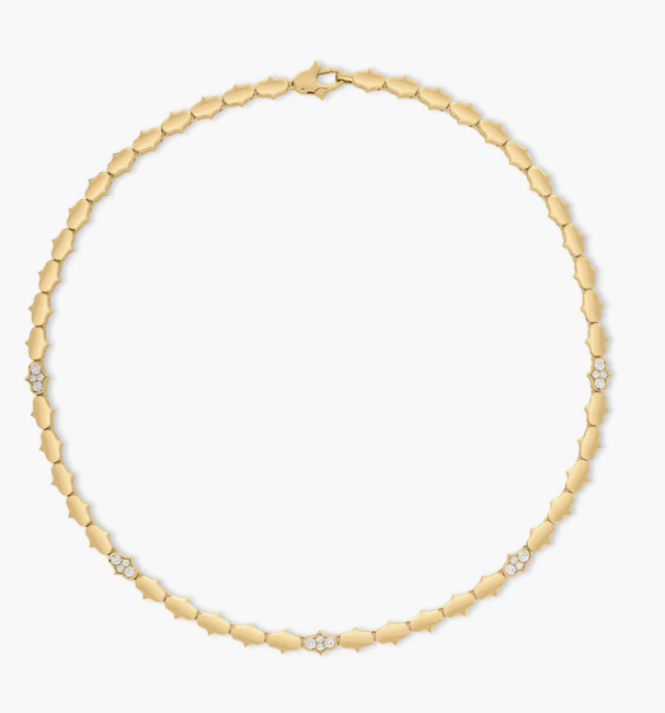 Roberto Coin Cobra 18K Polished Yellow Gold Choker Necklace