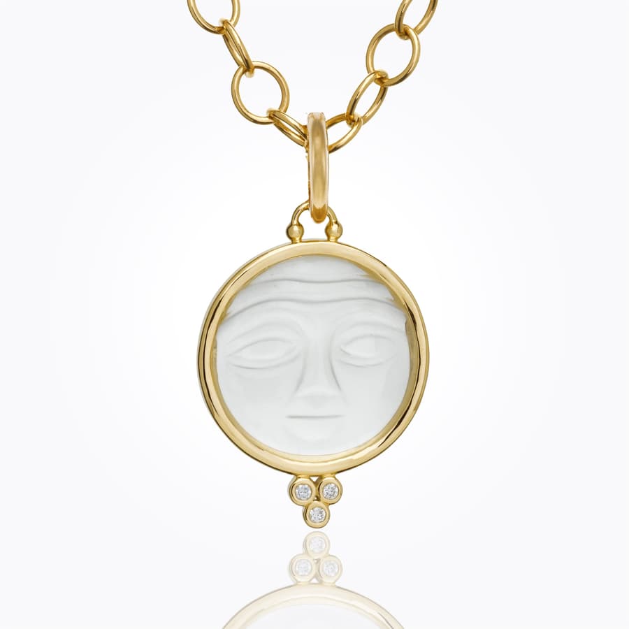 Temple St Clair Diamond Crystal Pendant