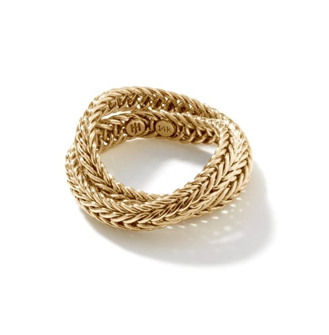 John Hardy 14K Yellow Gold Band Ring