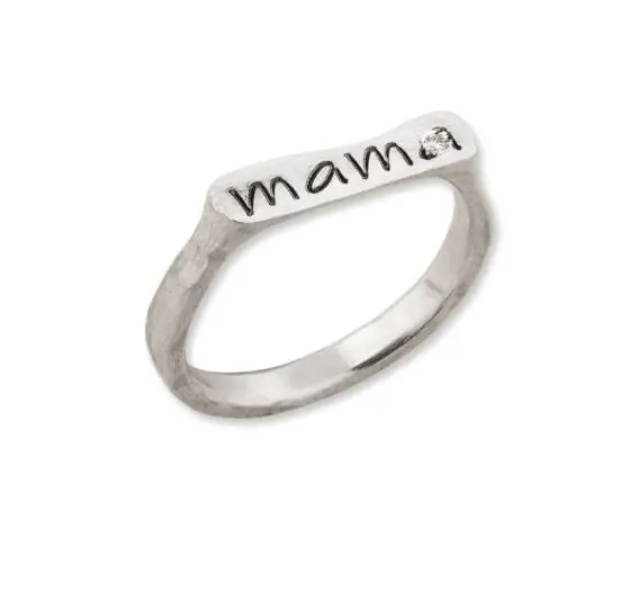 Lika Behar Collection Diamond Matte Silver Sterling Silver Band Ring