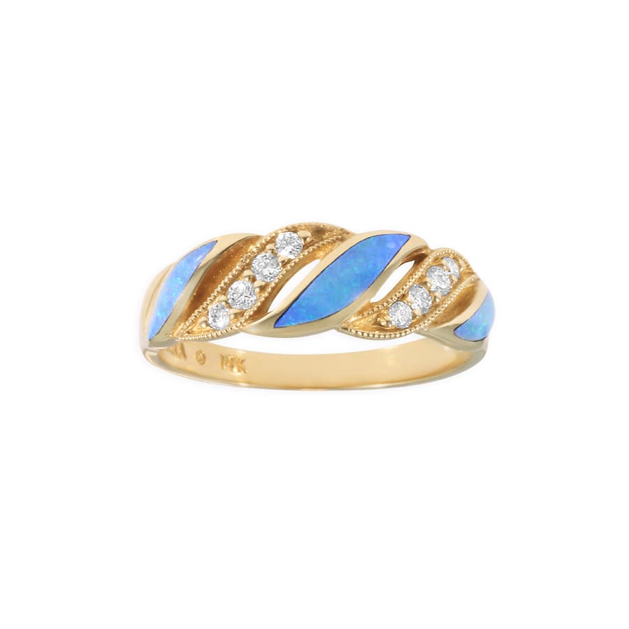 Kabana Diamond 14K Polished Yellow Gold Band Ring