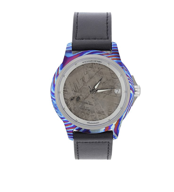 William Henry, LLC Meteorite Titanium Watch