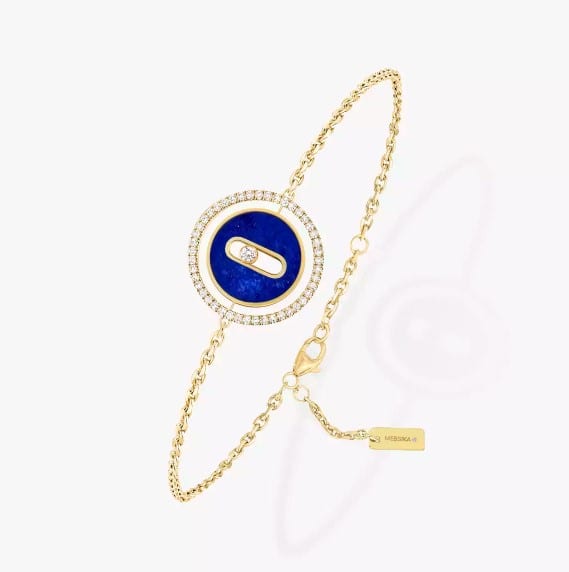 Messika Move Diamond 18K Polished Yellow Gold Chain Bracelet