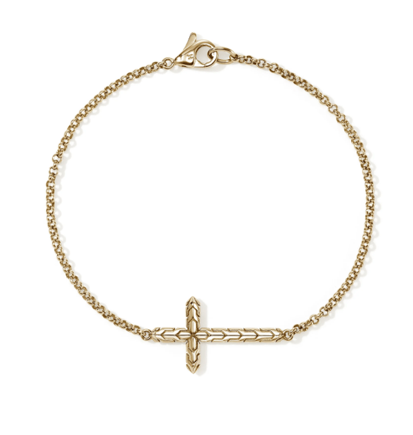 John Hardy Classic Chain 14K Yellow Gold Chain Bracelet