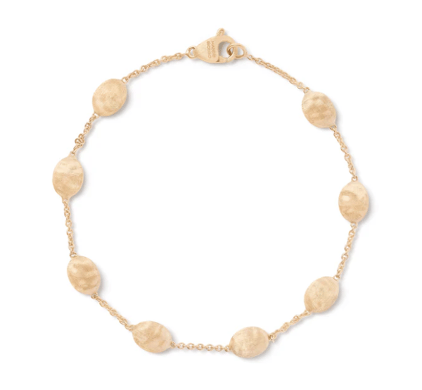 Marco Bicego Siviglia 18K Engraved Yellow Gold Bangle Bracelet