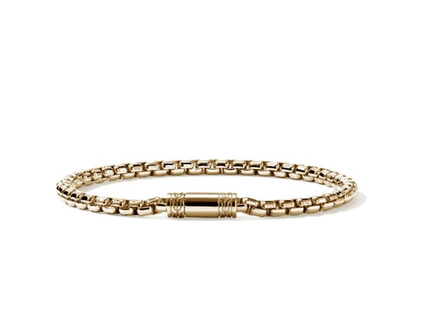 John Hardy Classic Chain 14K Yellow Gold Chain Bracelet