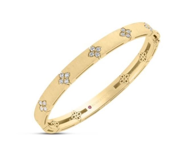 Roberto Coin Diamond Bangle Bracelet