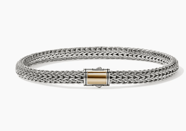 John Hardy 14K Polished Two-Tone Sterling Silver Chain Bracelet