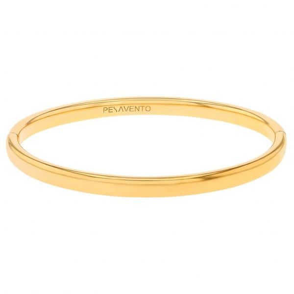 Pesavento Elegance 18K Polished Yellow Vermeil Bangle Bracelet