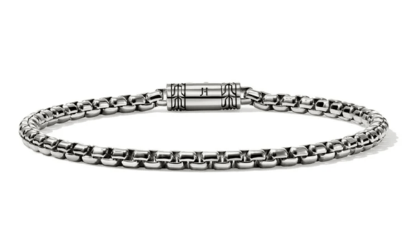 John Hardy Classic Chain Silver Sterling Silver Chain Bracelet
