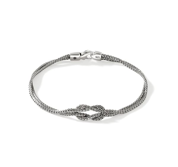 John Hardy Polished Silver Sterling Silver Chain Bracelet