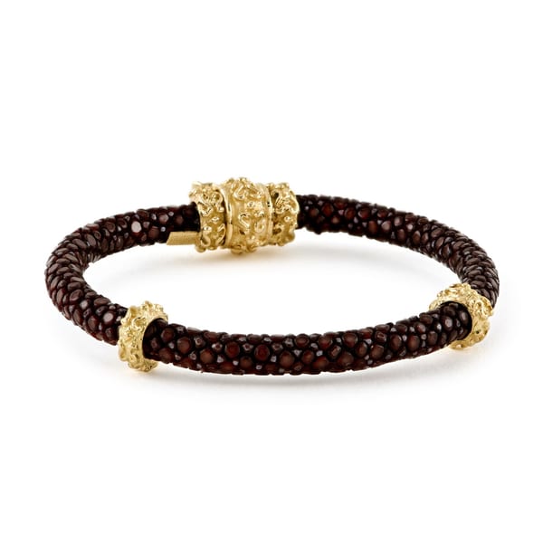Katy Briscoe 18K Polished Yellow Gold Bangle Bracelet