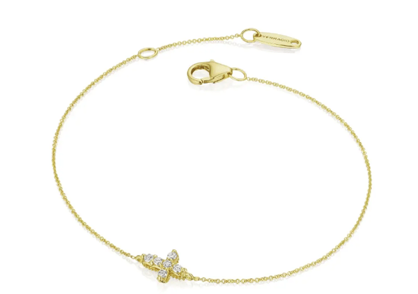 Verragio Diamond 18K Polished Yellow Gold Chain Necklace