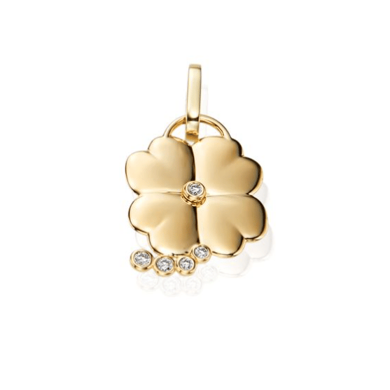 Gumuchian Diamond 18K Polished Yellow Gold Symbol Charm