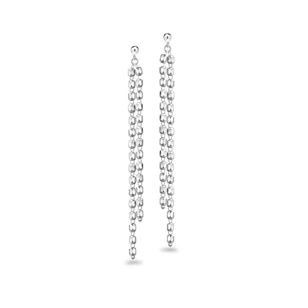 Platinum Born Platinum Dangle Earrings
