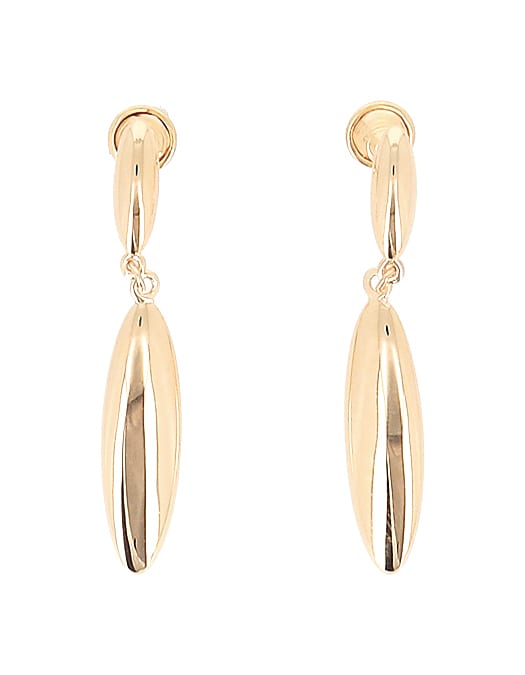 Pesavento Elegance in 18K Polished Yellow Vermeil Drop Earrings