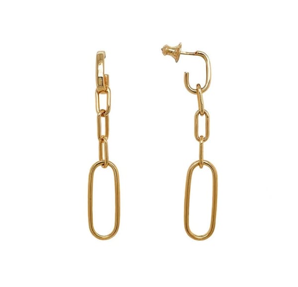 Pesavento Elegance in 18K Polished Yellow Vermeil Dangle Earrings