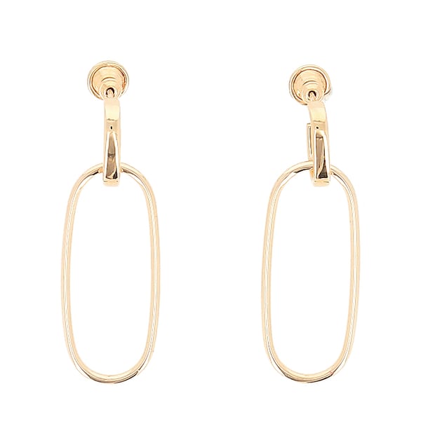 Pesavento Forever Chic in 18K Polished Yellow Vermeil Hoop Earrings