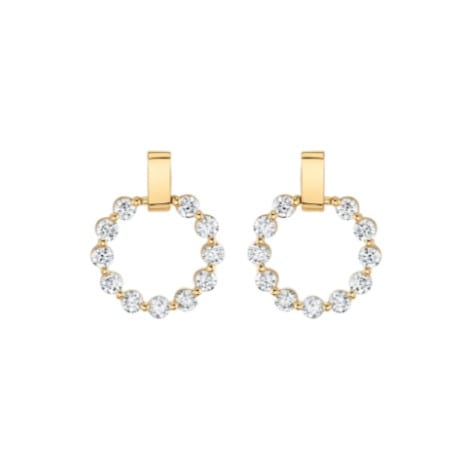 Michael M Diamond in 18K Polished Yellow Gold Post Earrings