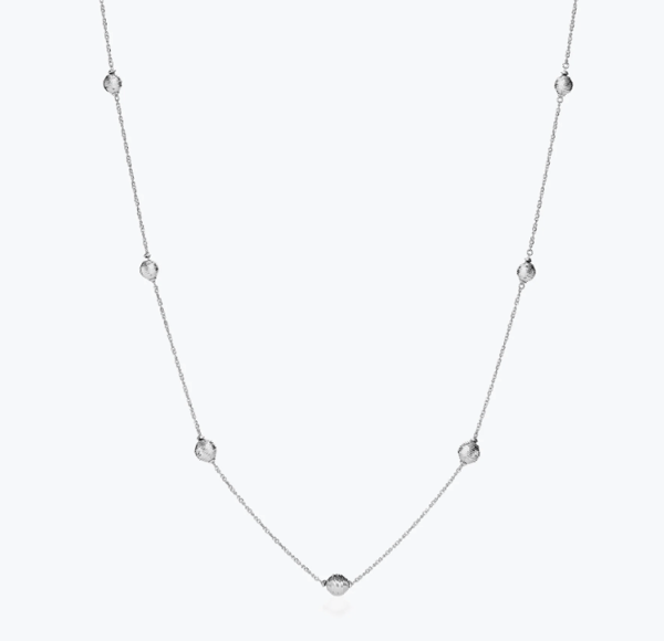 Platinum Born 850PTK Diamond Cut Platinum Chain Necklace