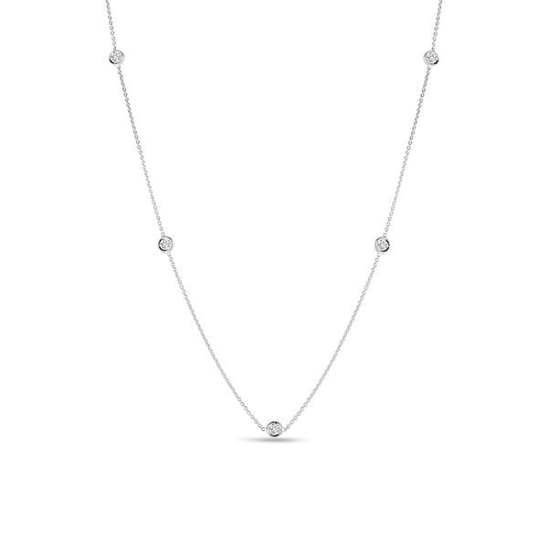 Roberto Coin Diamond Station Necklace