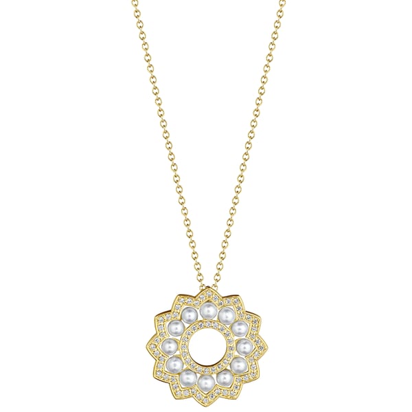 Verragio Pearl 18K Polished Yellow Gold Pendant Necklace