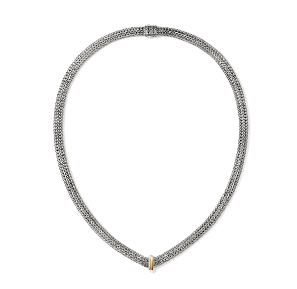 John Hardy 14K Two-Tone Sterling Silver Chain Necklace
