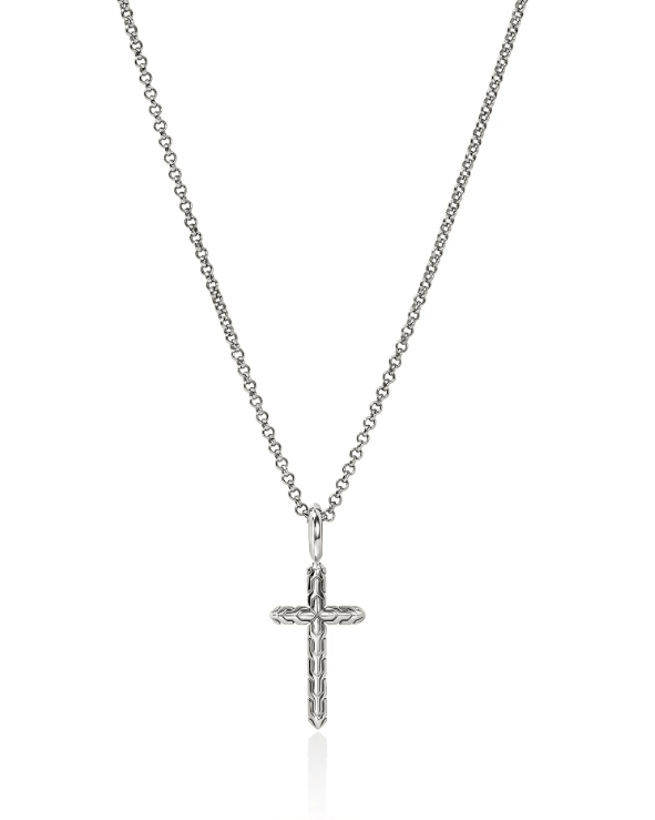 John Hardy Classic Chain Silver Sterling Silver Pendant Necklace