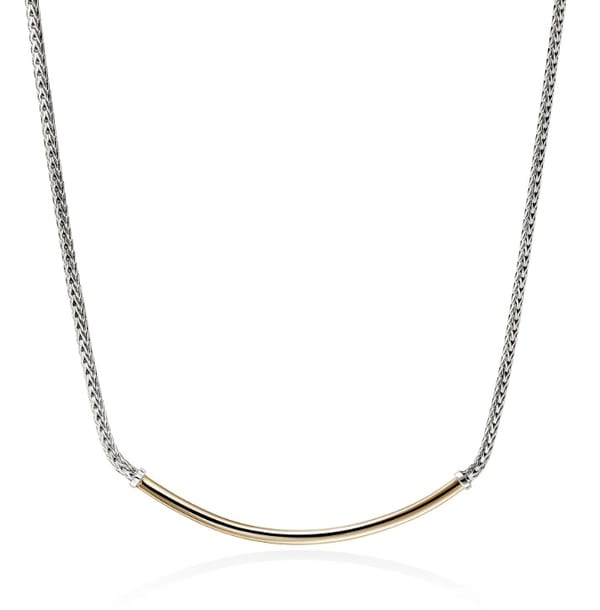 John Hardy 14K Polished Two-Tone Sterling Silver Chain Necklace