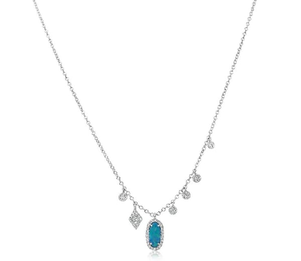 MEIRA T Opal 14K Polished Yellow Gold Chain Necklace