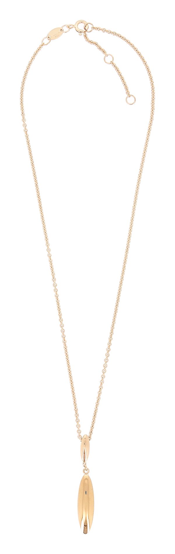 Pesavento Elegance 18K Polished Yellow Vermeil Drop Necklace