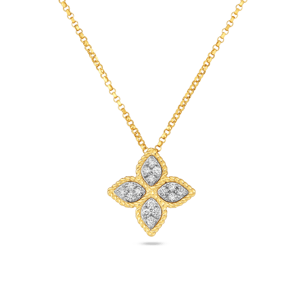 Roberto Coin Princess Flower Necklace