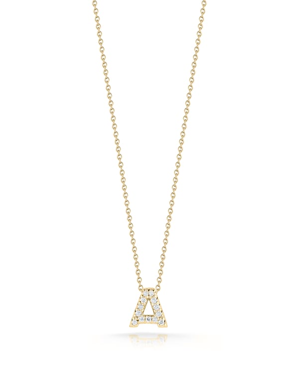 Roberto Coin Tiny Treasures Diamond Pendant Necklace