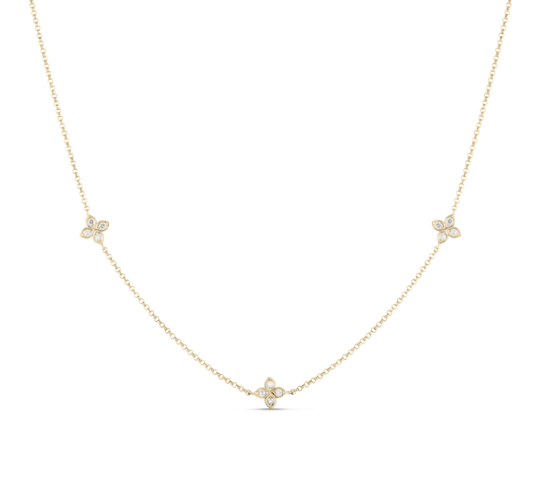 Roberto Coin Diamond Station Necklace