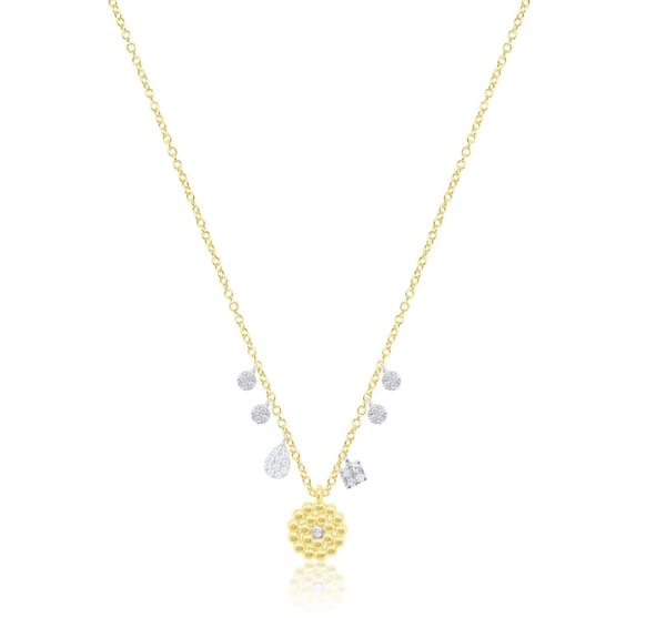 MEIRA T Diamond 14K Polished Yellow Gold Chain Necklace