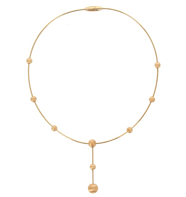 Pesavento DNA 18K Polished Yellow Vermeil Lariat Necklace