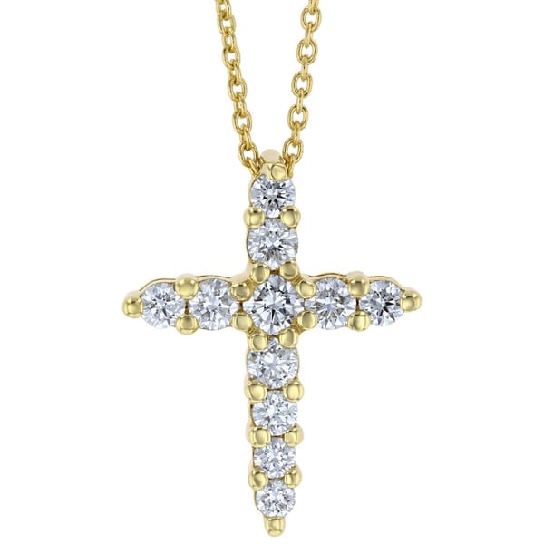 Roberto Coin Tiny Treasures Diamond Pendant Necklace